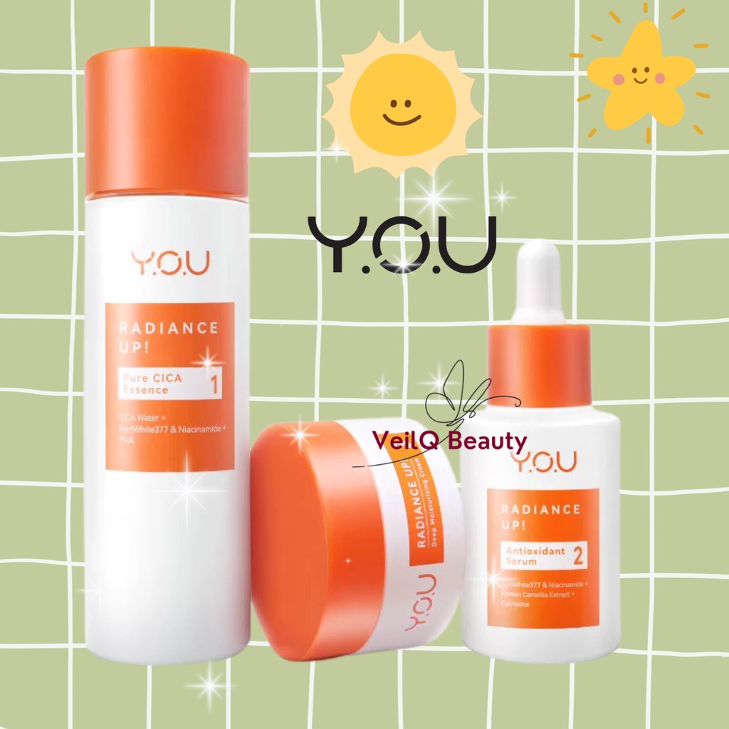 Jual You Radiance Up Pure Cica Essence Antioxidant Serum Deep