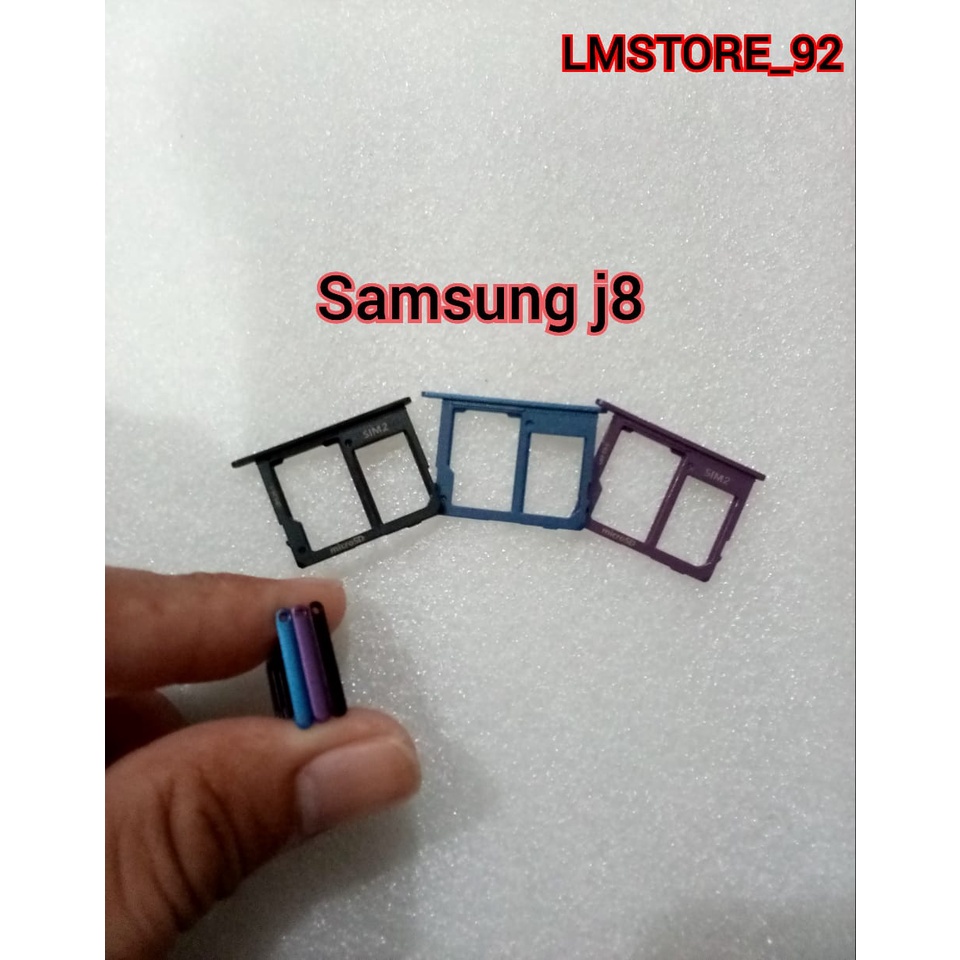 Jual Simtray Sim Tray Samsung J8 Tempat Dudukan Sim Card Simcard