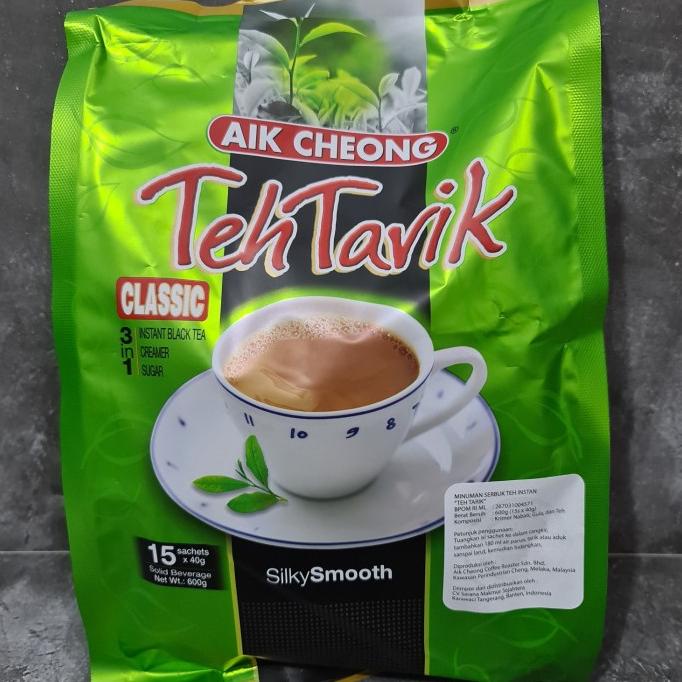 Jual COD Teh Tarik Aik Cheong 3in1 Malaysia Classic Silky Smooth