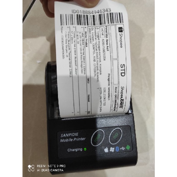 Jual Printer Bluetooth Thermal 58mm Cetak Resi Shopee Indonesia Shopee