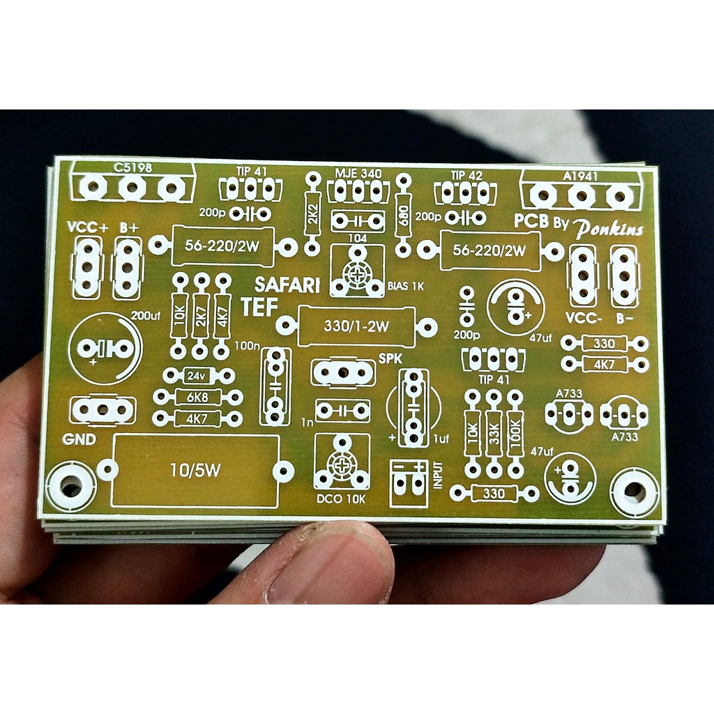 Jual Pcb Driver Safari Tef Bias Servo Fiber Fr Shopee Indonesia