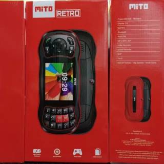 Jual BARU MITO 850 RETRO HP JADUL BARU ANTIK GAMES 3 SIM CARD