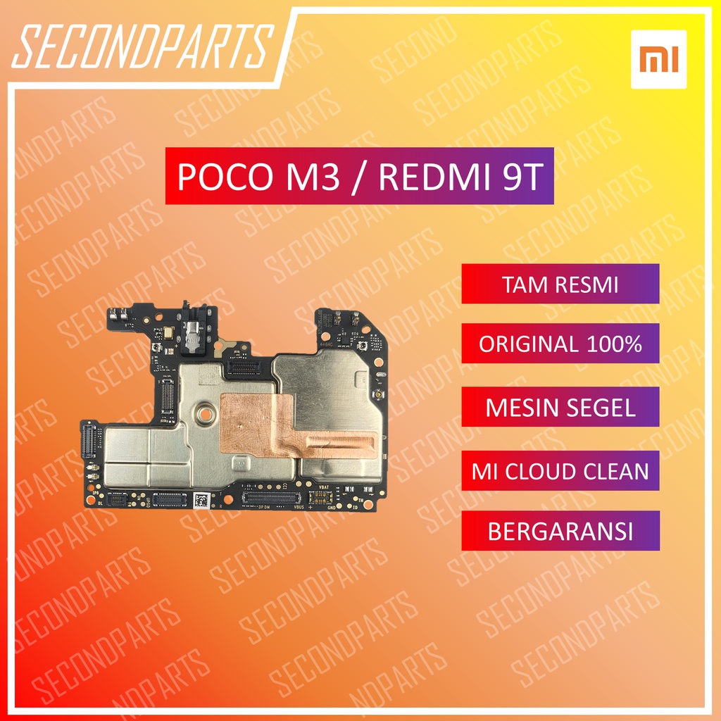 Jual MESIN NORMAL XIAOMI POCO M3 REDMI 9T ORIGINAL SEGEL Shopee