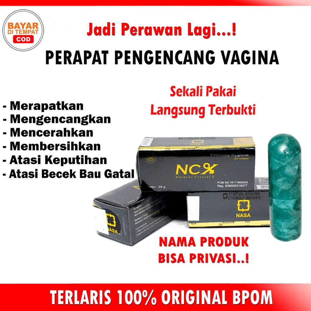 Jual Crystal X Ncx Nasa Perapat Miss V Perapat Vagina Pengencang