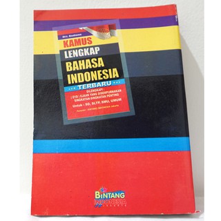 Jual Buku Kamus Lengkap Bahasa Indonesia Drs Budiono Shopee Indonesia