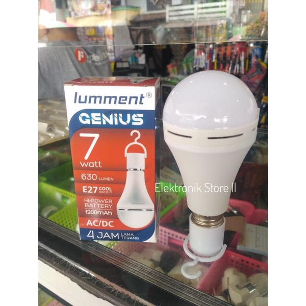 Jual Lampu Led Emergency Lumment Genius Watt Indonesia Shopee Indonesia