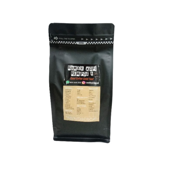 Jual Kopi HOUSEBLEND Arabika Robusta 70 30 Biji Atau Bubuk 250gr