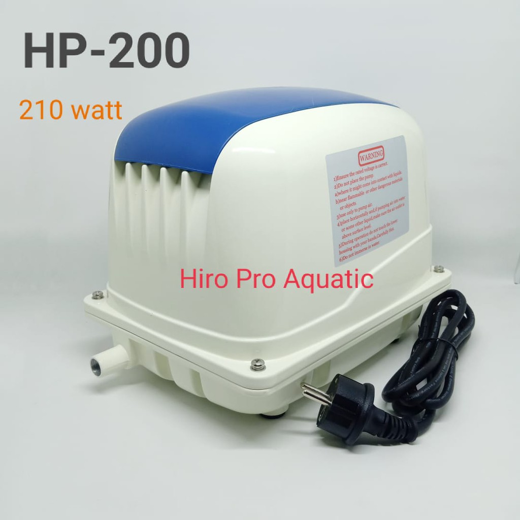 Jual Eco Air Pump HP 200 Sakkai Pro Aerator Kolam HP 200 Sakkai Pro