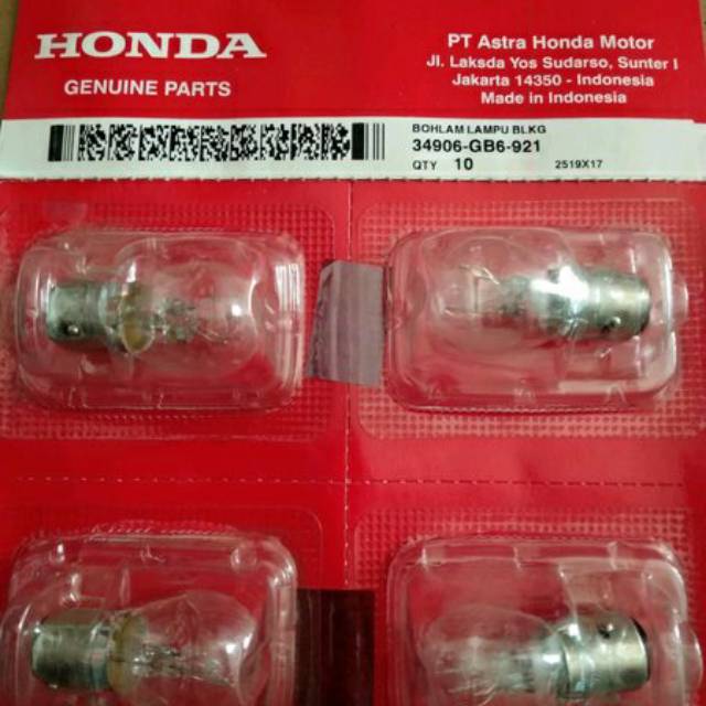 Jual Lampu Bohlam Belakang Bohlam Stop Honda AHM Shopee Indonesia