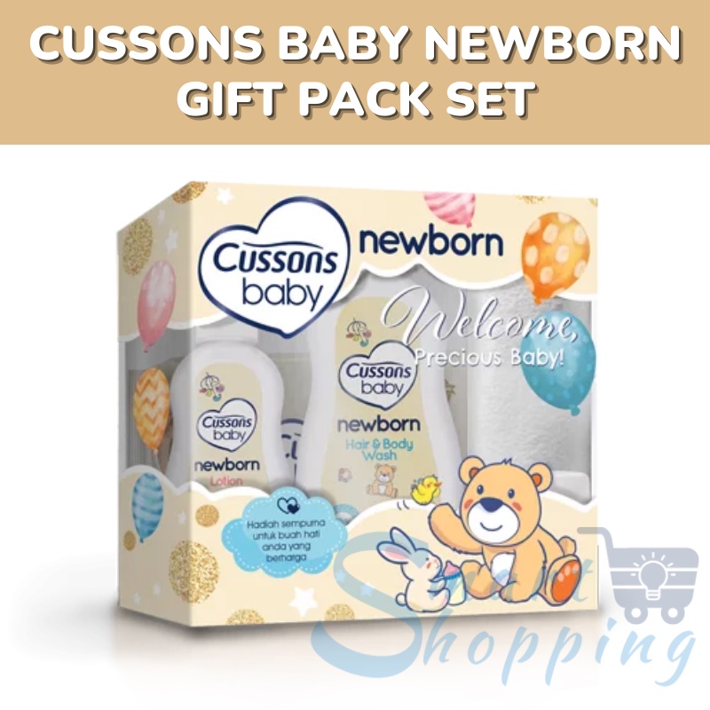 Jual Cussons Baby Newborn Gift Pack Set Gift Set Perlengkapan Bayi