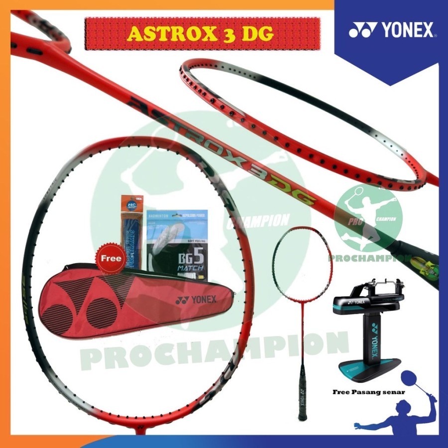 Jual RAKET BADMINTON BULU TANGKIS YONEX ASTROX 3 DG ORIGINAL Shopee