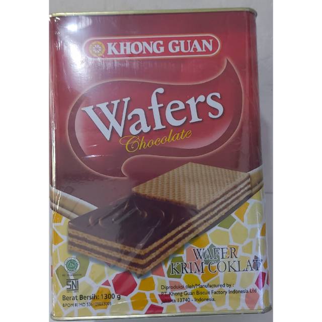 Jual Khong Guan Wafer Coklat 1300gr Shopee Indonesia