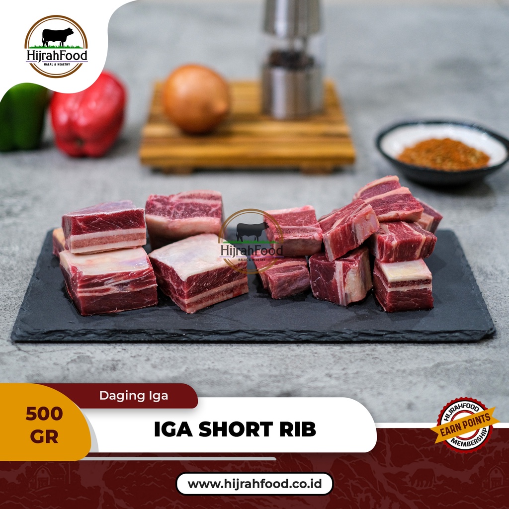 Jual Daging Iga Sapi Beef Short Ribs Shortrib AUS Pilih Varian