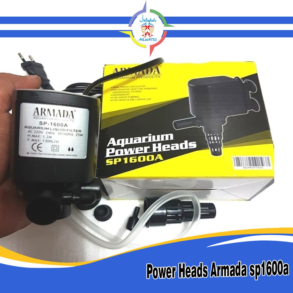 Jual Pompa Air Aquarium Armada Ar Sp A Shopee Indonesia