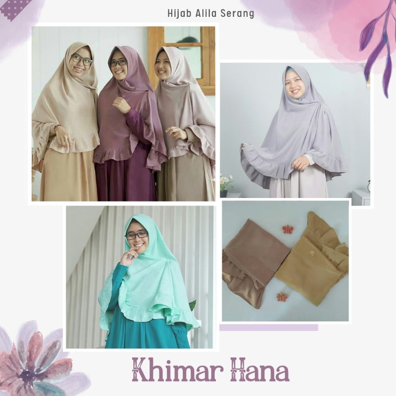 Jual Khimar Hana By Hijab Alila Shopee Indonesia