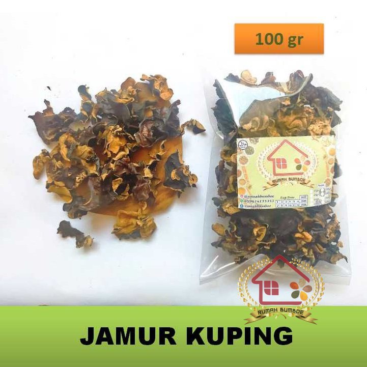 Jual JAMUR KUPING KERING 100Gr Untuk Sop Dan Sayur Shopee Indonesia