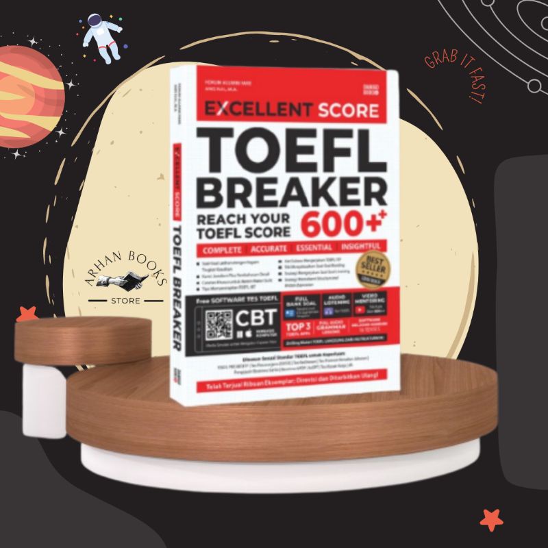 Jual Buku Toefl Excellent Score Toefl Breaker Edisi Revisi