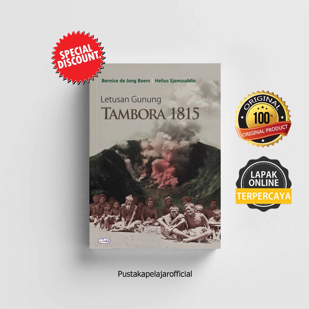 Jual Buku Original Letusan Gunung Tambora Barnice De Jong Boers