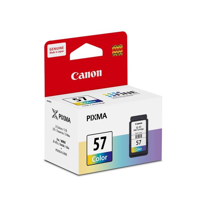 Jual Tinta Canon CL 57 Calor Original Cartridge Warna Shopee