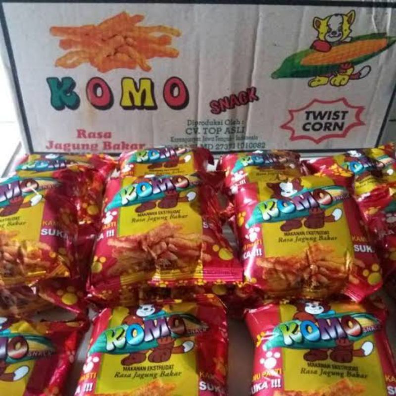 Jual Snack Komo Rasa Jagung Bakar 1renteng Shopee Indonesia