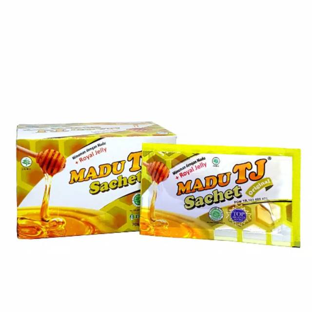 Jual Madu Tj Sachet Box Isi Sachet Shopee Indonesia