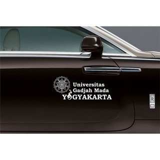 Jual Stiker Cutting Sticker Kaca Mobil Universitas Gajah Mada UGM