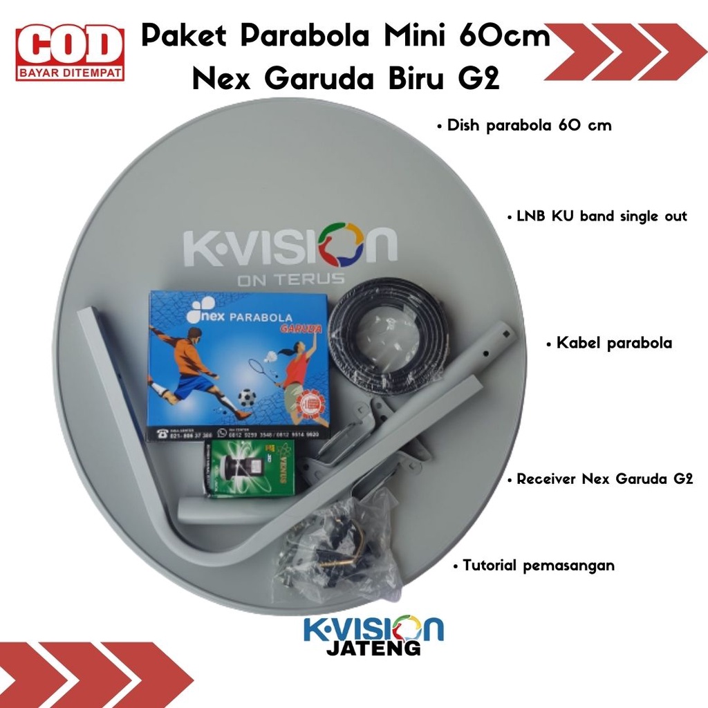 Jual Paket Parabola Mini Mola Nex Parabola Garuda G Termurah