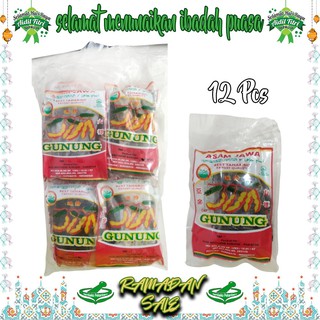 Jual Asam Jawa Cap Gunung 40gr Kemasan Ekonomis Shopee Indonesia