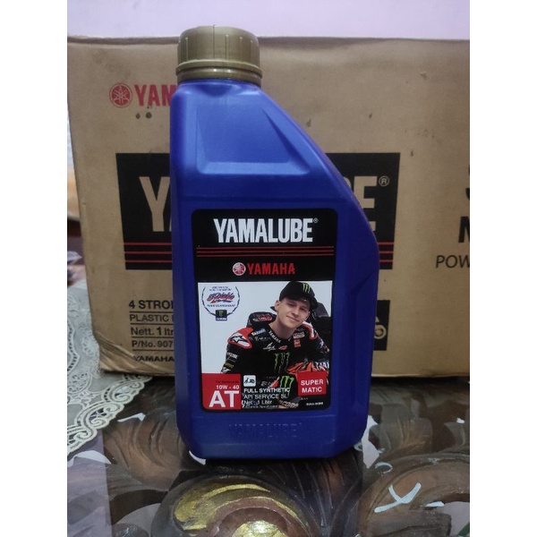 Jual OLI YAMALUBE SUPER MATIC 1 LITER Gratis Bublewrap 10W 40