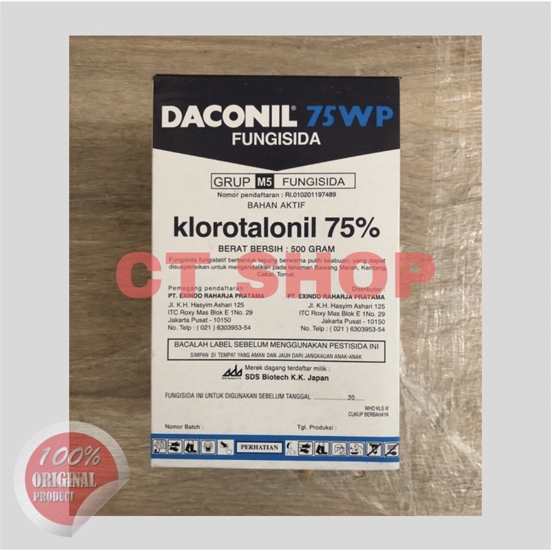 Jual Fungisida Daconil Wp Gram Shopee Indonesia