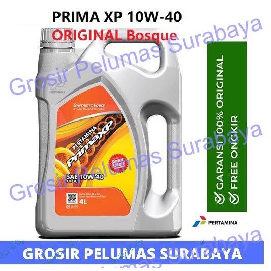 Jual ASLI Oli Mesin Bensin Pertamina Prima XP SAE 10W 40 10W40 10W 40