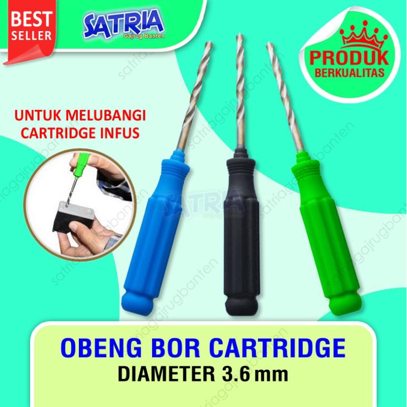 Jual Obeng Bor Cartridge Infus Cartridge Infus Tool Kit Shopee