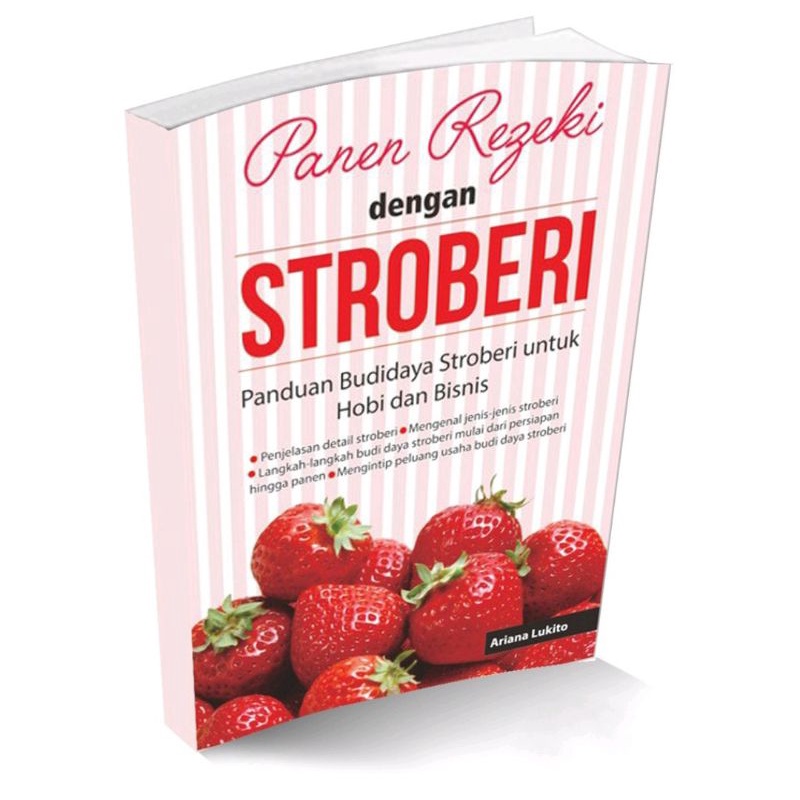 Jual Buku Original Panen Rezeki Dengan Stroberi Panduan Budidaya