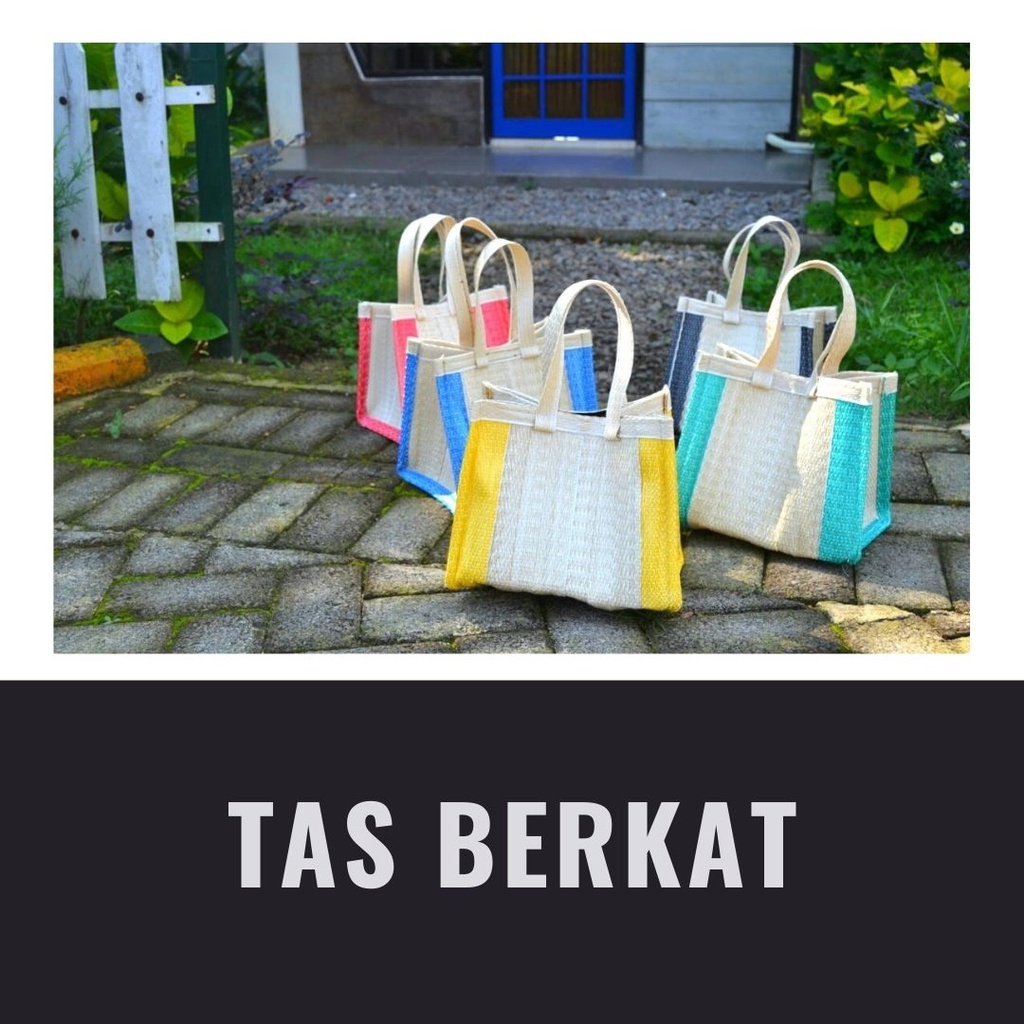 Jual Ramah Lingkungan Tas Hajatan Tas Anyam Tas Belanja Webbing Bag