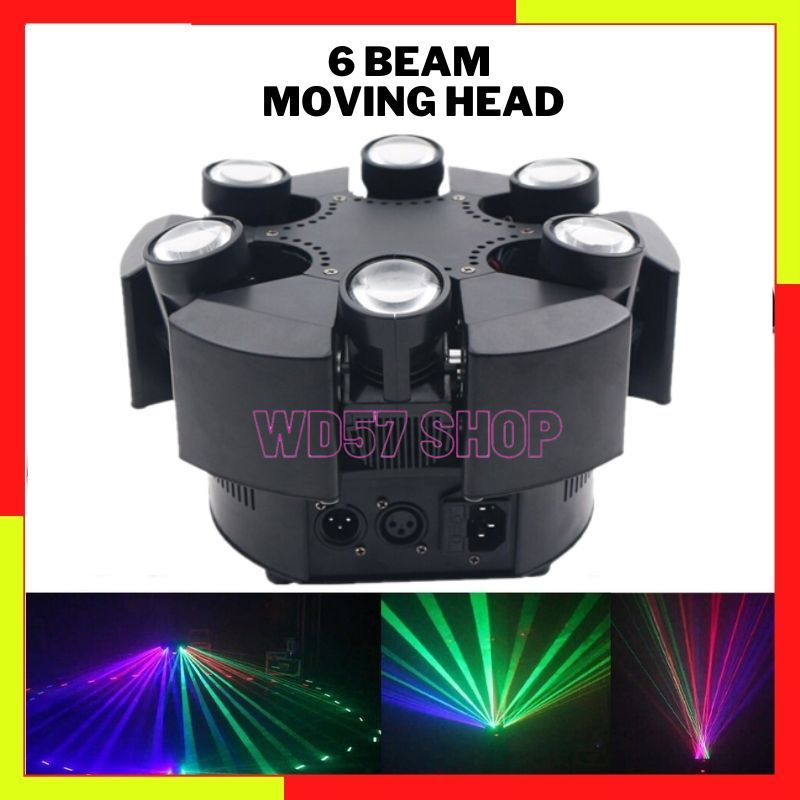 Jual Lampu Sorot Gantung Disco Putar Tembak Led Lighting Moving Head