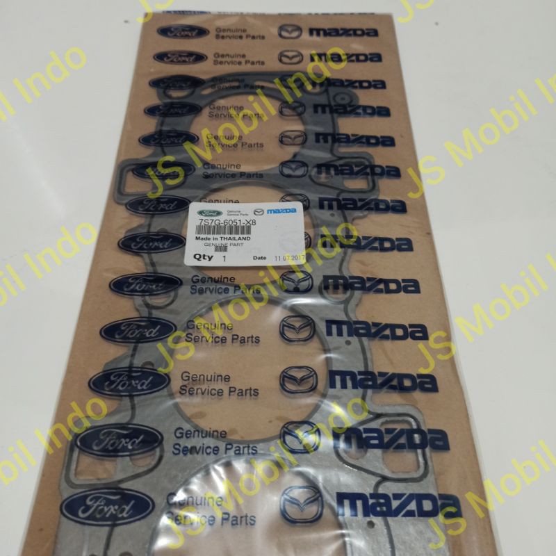 Jual Gasket Packing Cylinder Head Ford Fiesta Cc Cc Original