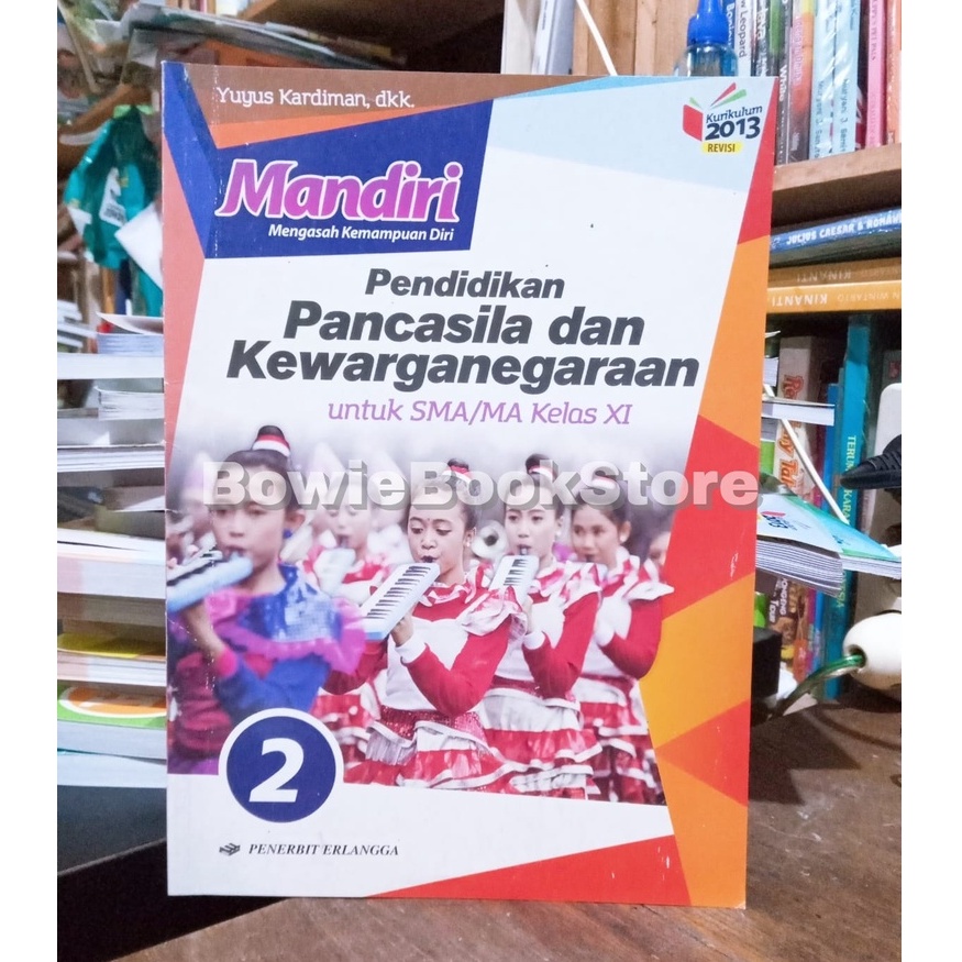 Jual Buku MANDIRI Pendidikan Pancasila Dan Kewarganegaraan Untuk SMA