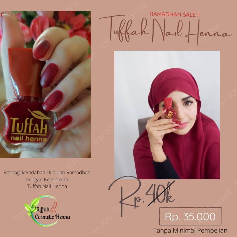 Jual Diskon Tuffah Tuffah Nail Henna Henna Kuku Hena Tuffah