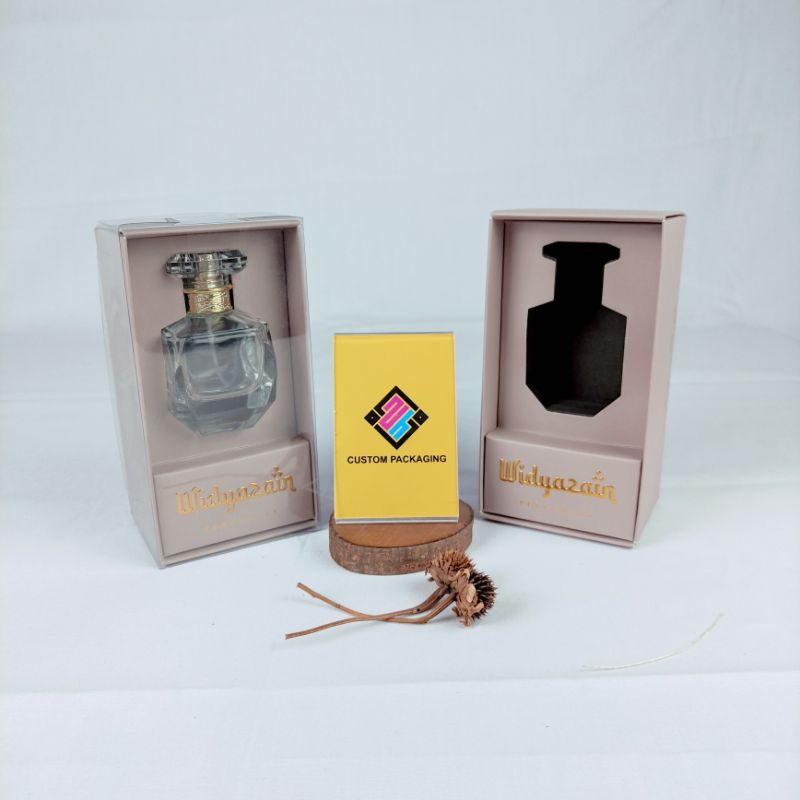 Jual CUSTOM KEMASAN PACKAGING PARFUM PREMIUM INCLUDE INSERT BOTOL