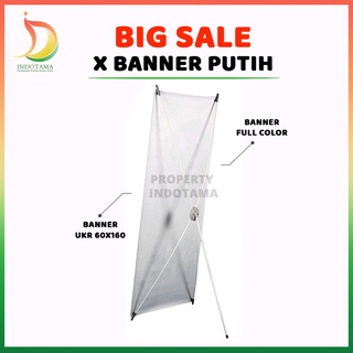 Jual Stand Banner Cetak X Banner Plus Cetak Flexi Albatros Free