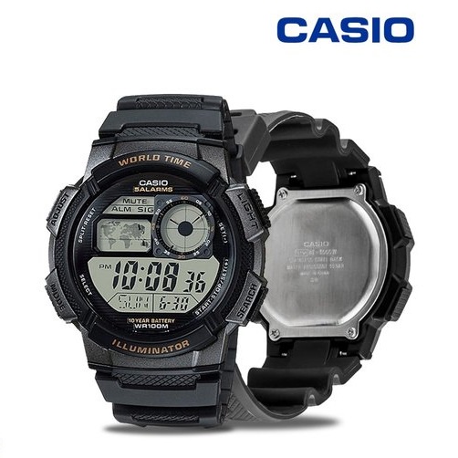 Jual Casio Original Ae W Ae W Ae W Avdf Illuminator Digital