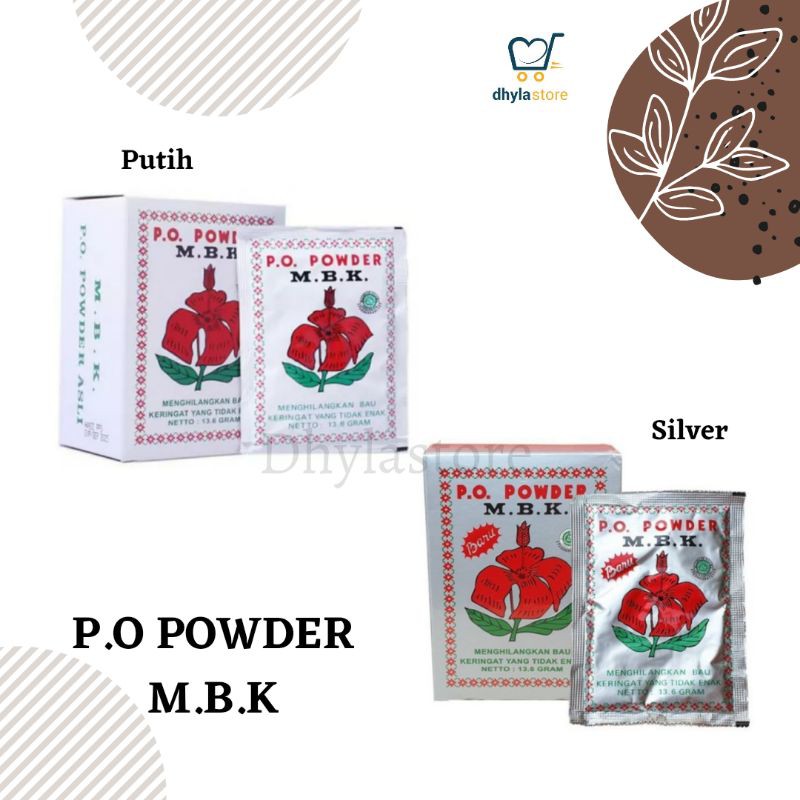 Jual Dhylastore P O POWDER M B K BEDAK MBK PENGHILANG BAU KETIAK