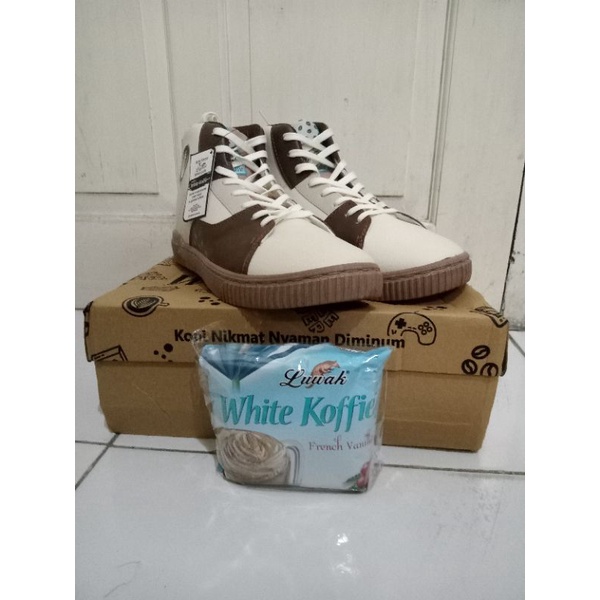 Jual Aerostreet X Luwak White Koffie Size Limited Edition Shopee