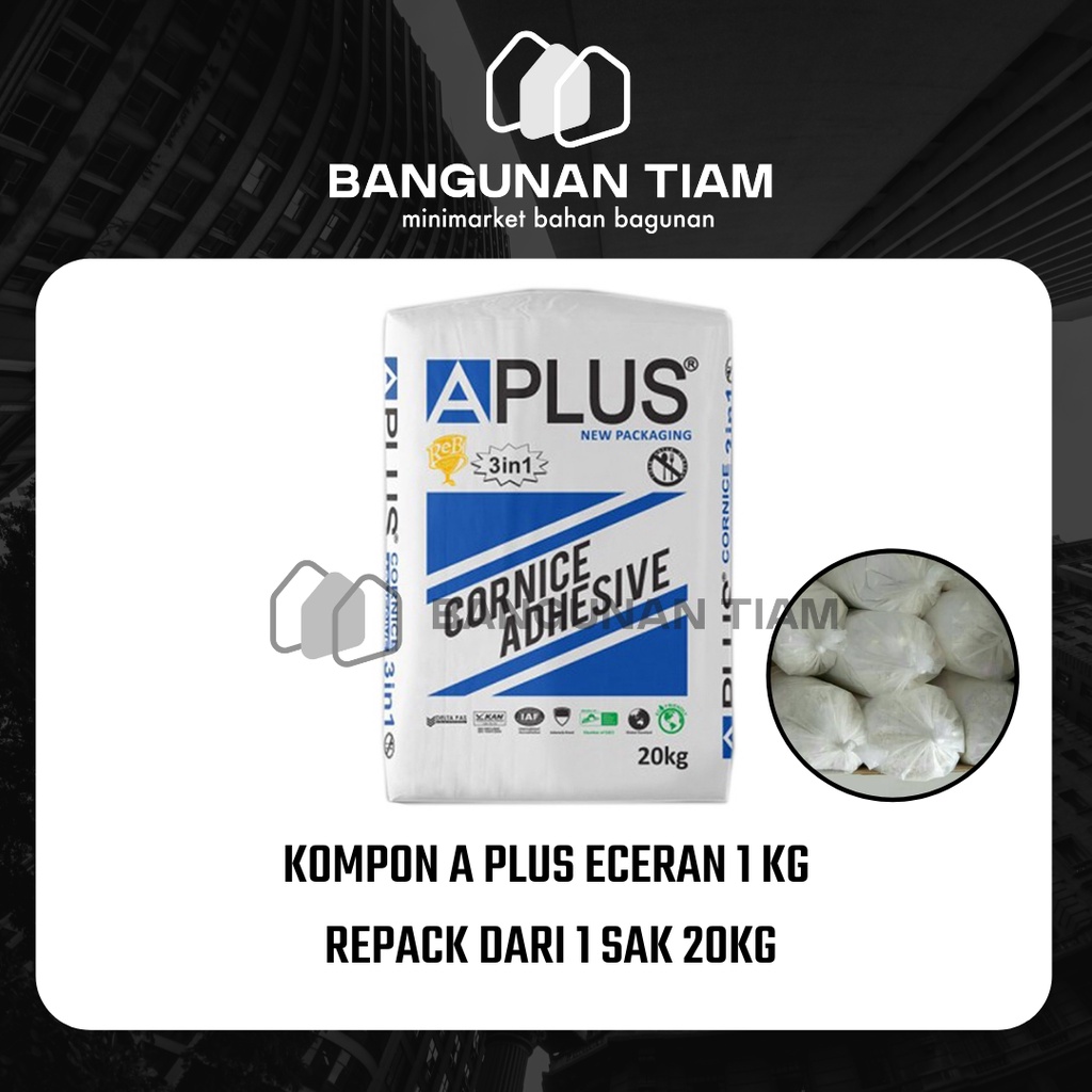 Jual KOMPON A PLUS 1KG ECER KILOAN ECERAN REPACK DARI 1 SAK 20Kg