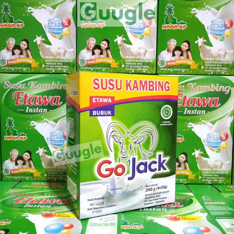 Jual Susu Kambing Etawa Go Jack Bubuk Murni Rasa Original Coklat