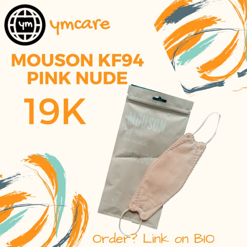 Jual Mouson KF94 Pink Nude Shopee Indonesia