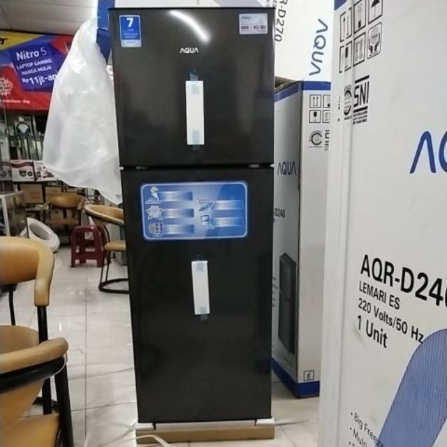 Jual Kulkas Lemari Es Aqua Pintu D Ds Hanya Bogor Saja Shopee