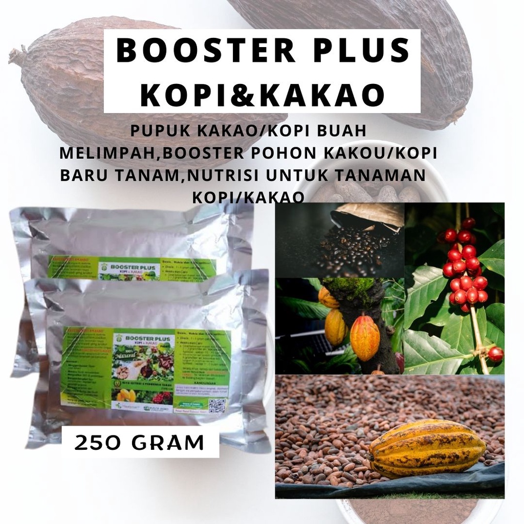 Jual Pupuk Kakao Kopi Buah Melimpah Pupuk Kopi Baru Tanam Booster