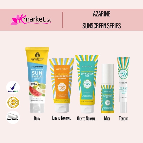 Jual Azarine Suncreen Series Hydramax C Sunscreen Hydrasoothe