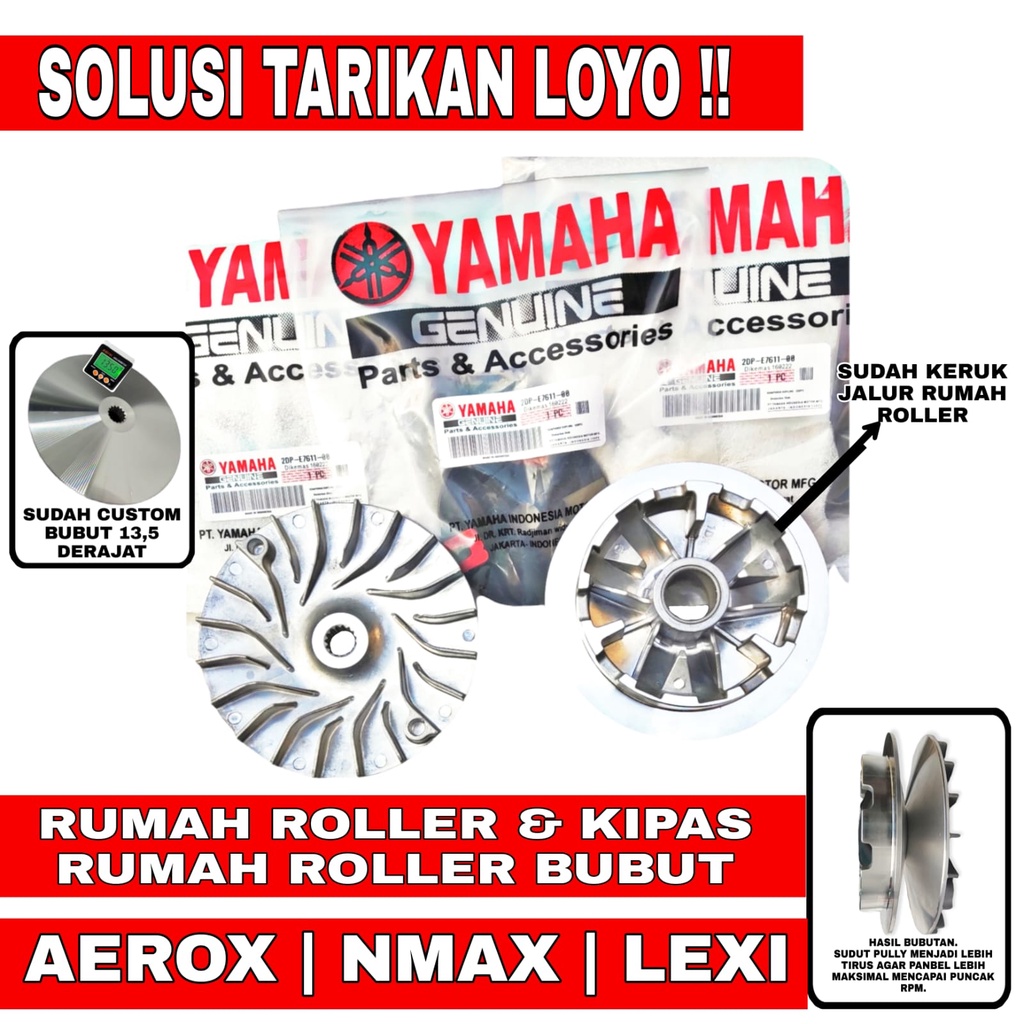 Jual Pulley Rumah Roller Nmax N Max Asli Dp E Ori Original